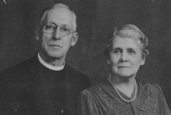 Bispo William Thomas e esposa