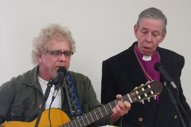 Chuck Eaton and Bishop Roger Bird